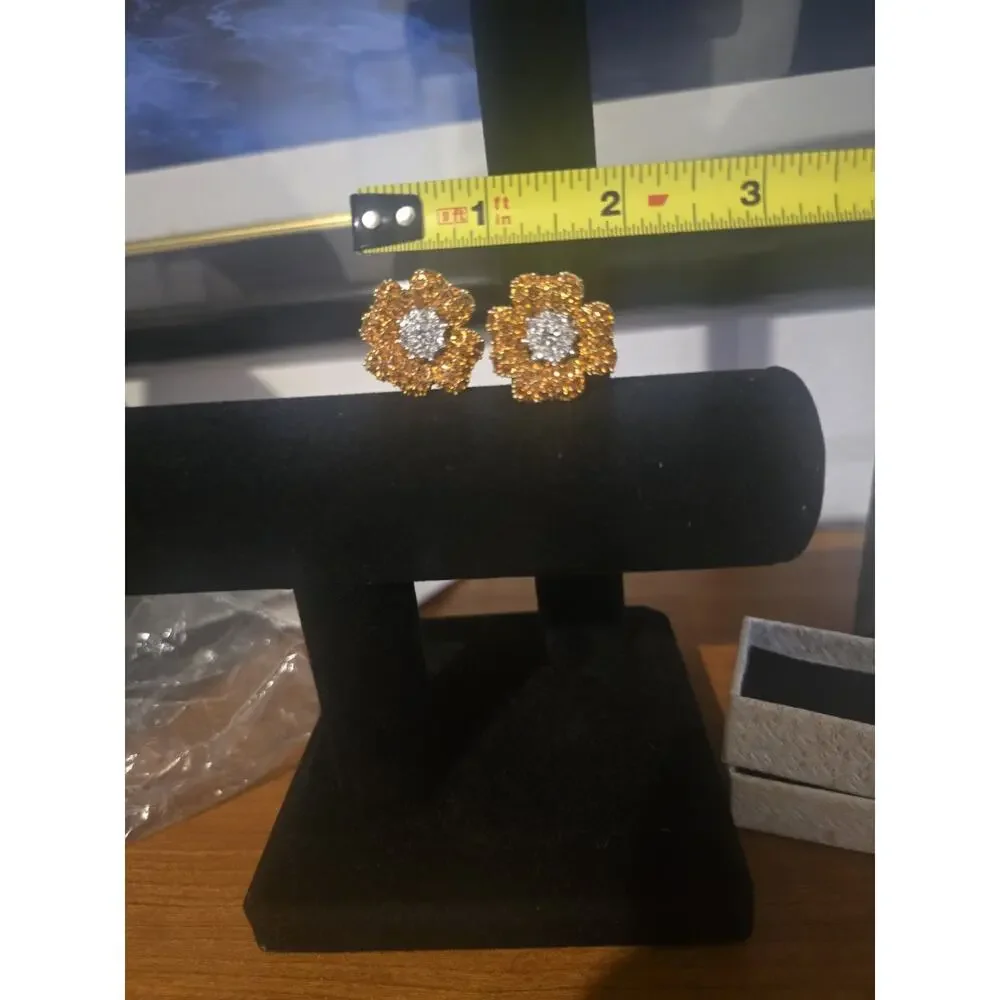 crystal earrings for womens
